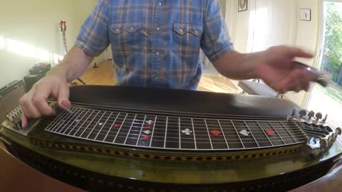 Buddy Cage 5 chord phrase free pedal steel lesson