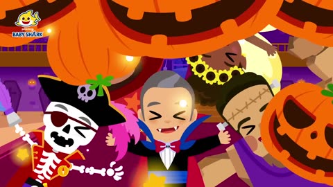 Halloween Party with Baby Shark & The Wiggles | Halloween Songs | Baby Shark Official x @thewiggles
