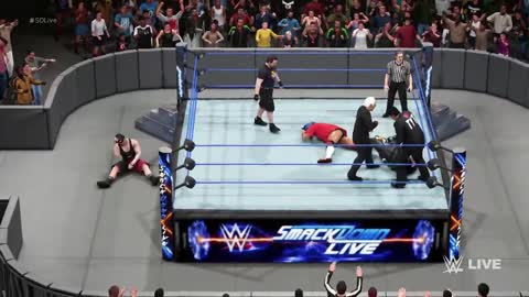 STYX, VEE and AIU VS Bernie Sanders, CENK AND HASAN 6-Man TAG TEAM MATCH IN WWE 2K19