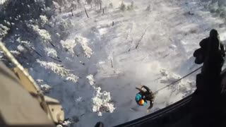 AMO Agents Rescue an Australian National from Freezing Conditions in Mountains