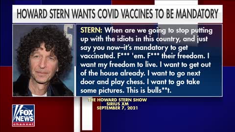 Tucker Carlson What the hell happened to Howard Stern