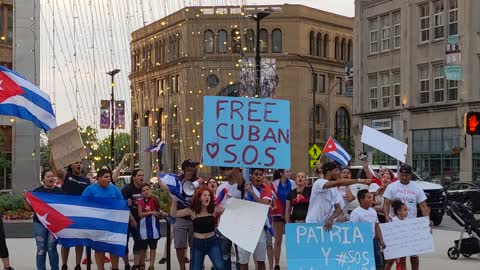 Cubans enraged about COVID question -are protesting communism and demanding Liberty and Freedom, not covid supplies.