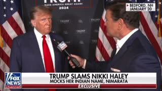 Bret Baier interviews Trump in New Hampshire