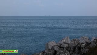 Glenarm Coastal Walk At Dusk - Relaxing N Irish Landscape Scenery