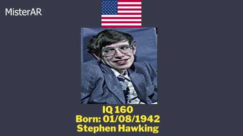 The smartest people in the world IQ 160-170