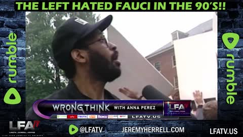 LFA TV CLIP: THE LEFT HATED FAUCI IN THE 90S!