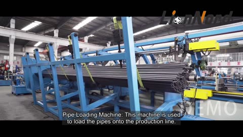 Professional Automatic pipe cutting machine production line with bundle cutting manufacturers