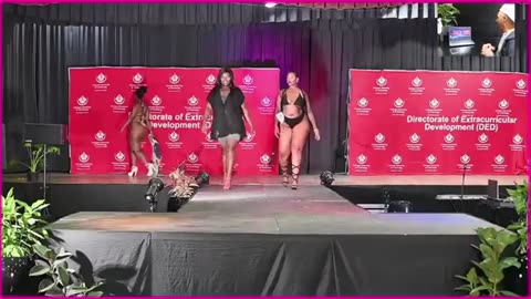 Bbw Curvy Super Body Plus Size Lingerie Fashion Show 2024 | Front And Back Walk