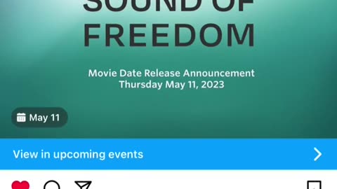 Sound of Freedom movie!