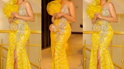 Yellow Dress Styles Ideas For Beautiful Ladies