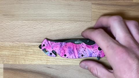 Digital Camo (Pink) | Master USA - AO Rescue Knife