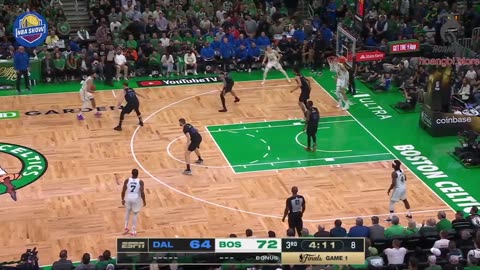 Dallas Mavs VS Boston Celtics 3rd Quarter Highlights