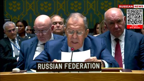 Lavrov's speech at the United Nations Security Council on the crisis around Ukraine. Russian News