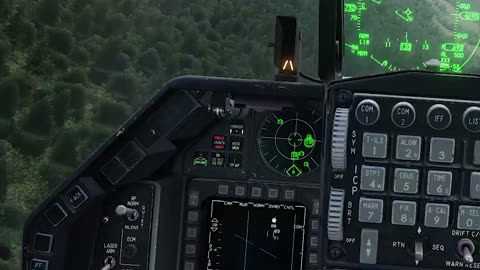 A quick look at the NATO Radar Warning Receiver (RWR) in DCS World