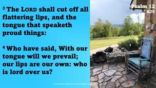Psalm 12 - Prayer Against Evil Tongues