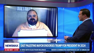 East Palestine, Ohio Mayor Trent Conaway endorses Donald Trump