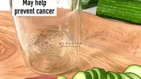 ❤️ 5 health benefits of drinking cucumber water ❤️