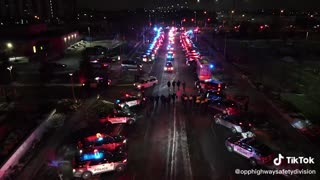 Ontario Provincial Police Honour Fallen Officer