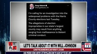 HARRIS COUNTY, TEXAS, UNDER INVESTIGATION OVER DEMOCRATS SUPPRESSING CONSERVATIVE VOTING POLLS