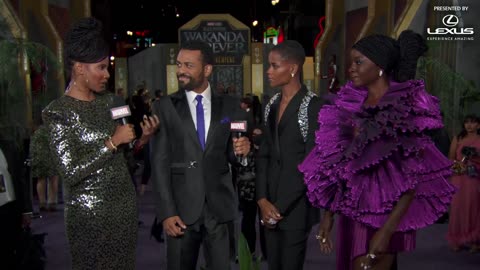 Danai Gurira and Letitia Wright On The Strong Black Women In Black Panther_ Wakanda Forever