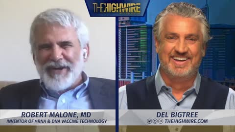 Del Bigtree discusses mr na with inventor Robert Malone