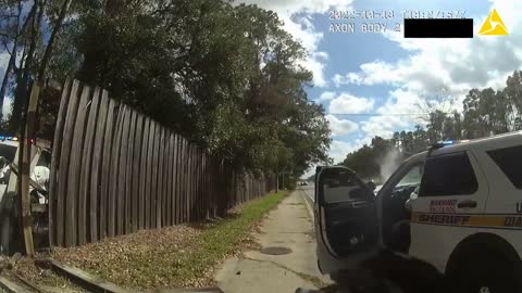 K9 Police Crash (Body Cam View)