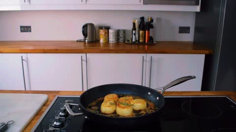 The BEST method for making fondant potatoes.