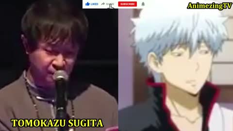 Gintoki Voice Actor / Gintama / Tomokazu Sugita