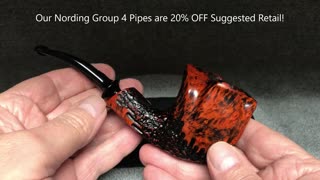 Nording Freehand Group 4 Pipes Have Arrived at MilanTobacco.com