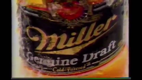 Miller Genuine Draft Beer Commercial (1991)