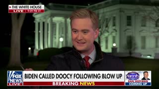 Peter Doocy says he received a phone call from Biden after being called a "stupid son of a b*tch."