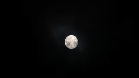 Moon at night