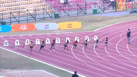 U17 Girls 100 M Final | Khelo India Youth Games 2020