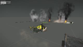 Arma 3 Hummingbird firing mortars