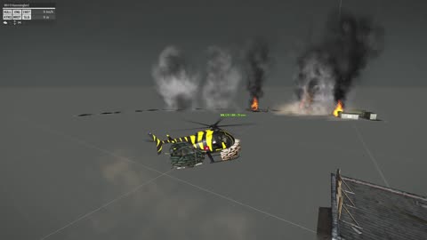 Arma 3 Hummingbird firing mortars