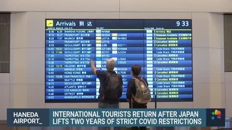 Tourists From Abroad Flock To Japan After Covid Restrictions Lifted
