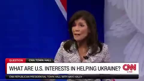 WATCH: Nikki Haley says she supports funding Ukraine's war effort