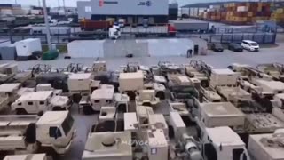 NATO Equipment Arriving In Europe