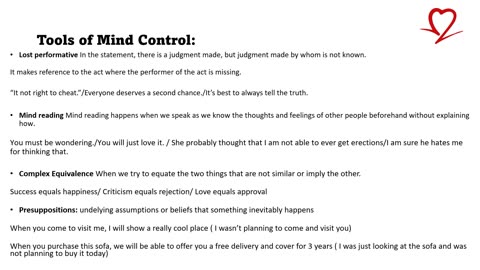 UNLOCK YOUR POTENTIAL-3. Tools Of Mind Control