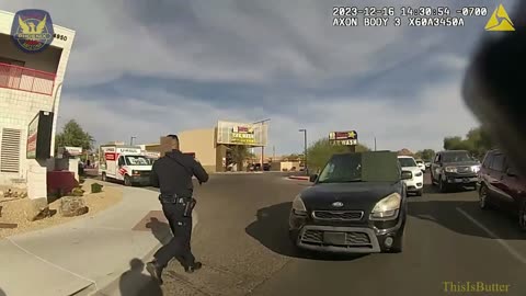 Bodycam shows Phoenix officers fatally shooting a stabbing suspect outside of a car wash