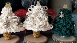 Macrame Christmas tree!!