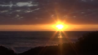 Hale'iwa, HI — Kaiaka Bay Beach Park - Sunset