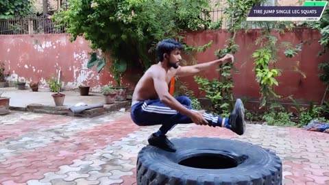 FULL BODY WORKOUT WITH 100KG TIRE | NO DAYS OFF