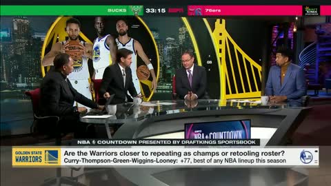 Stephen A. debates... WOJ?! ?? Should the Warriors chase 1 more ring? | NBA Countdown