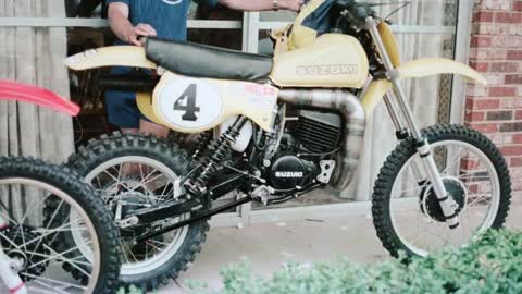 Yamaha Motocross- Works Bikes from the 1970s