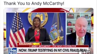 Trump Truth - Thank You Andy McCarthy!