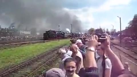 Vintage Train Parade