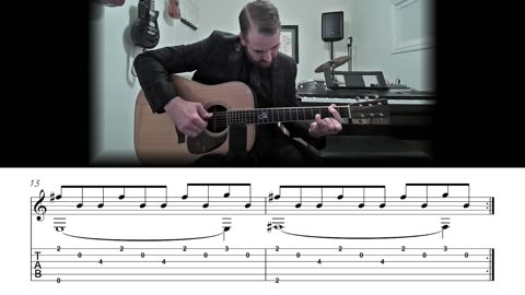 Halloween Theme - Fingerstyle Guitar Lesson (Sheet Music + TAB)