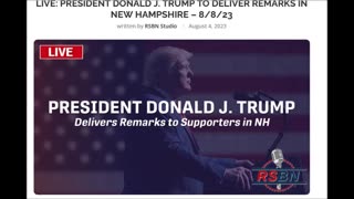 LIVE: President Donald J. Trump to Deliver Remarks in New Hampshire