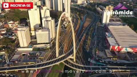 Cable-stayed bridge "Arco da Inovação" city São José dos Campos-SP/Brazil